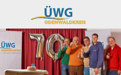 70 Jahre Engagement für den Odenwaldkreis – 70 Jahre ÜWG – Odenwaldkreis
